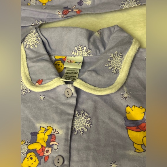 Winnie the Pooh and piglet 2pc pj set  vintage Disney Size M. NWOT - Picture 2 of 12